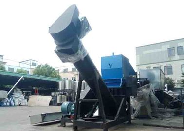 4000 Kg Islak Film Kırma Makinesi, 6 Döner Bıçaklı Enerji Tasarruflu Atık Plastik Kırıcı