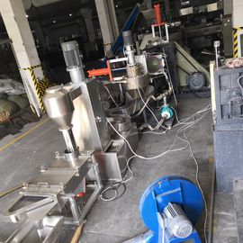 Endüstriyel Plastik Atık Geri Dönüşüm Makinası PP PE Islak Film Reprocess Özelleştirilmiş Renk